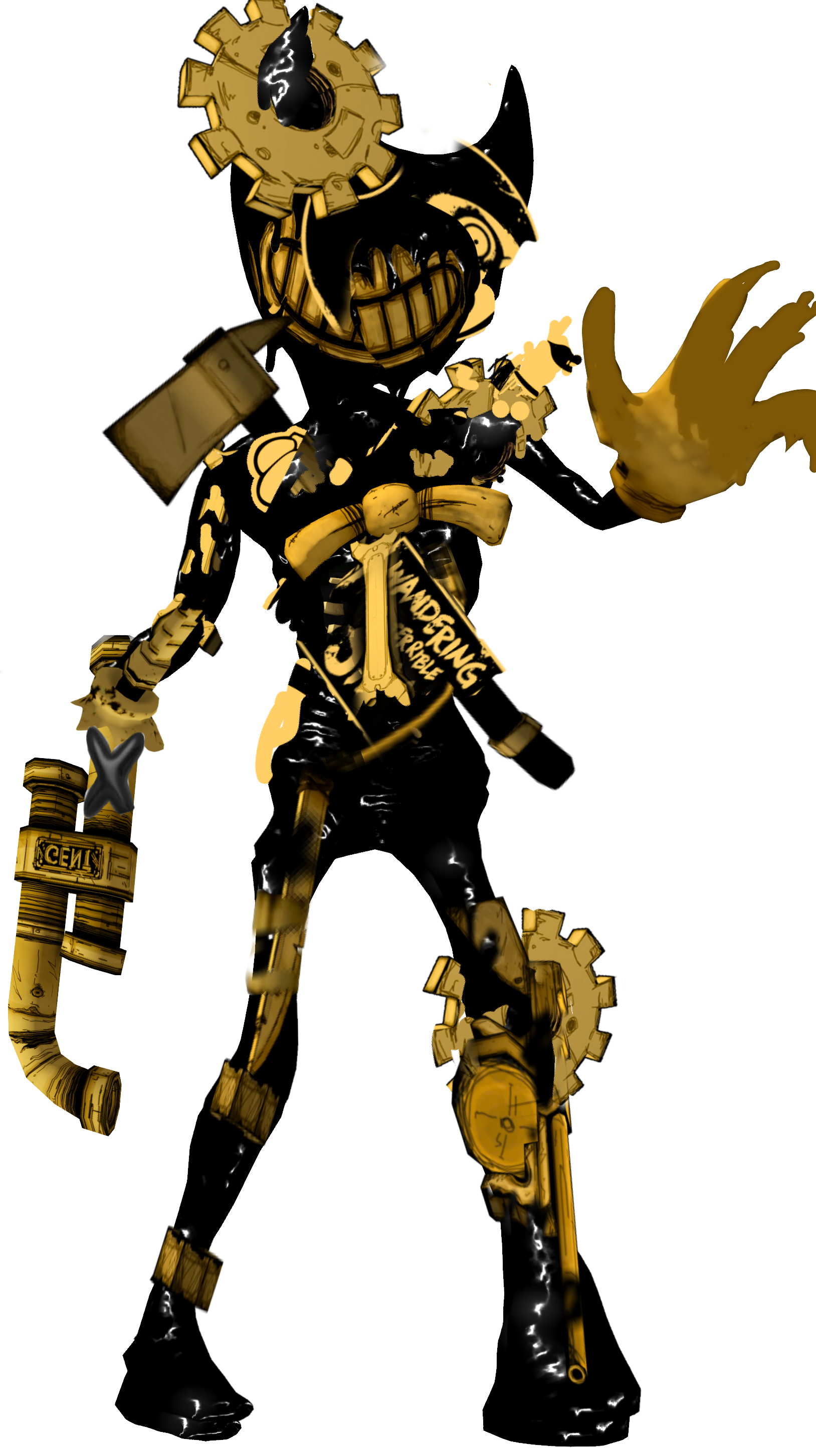 freetoedit corrupted bendy - Image by - 1628 x 2904 png 1888kB