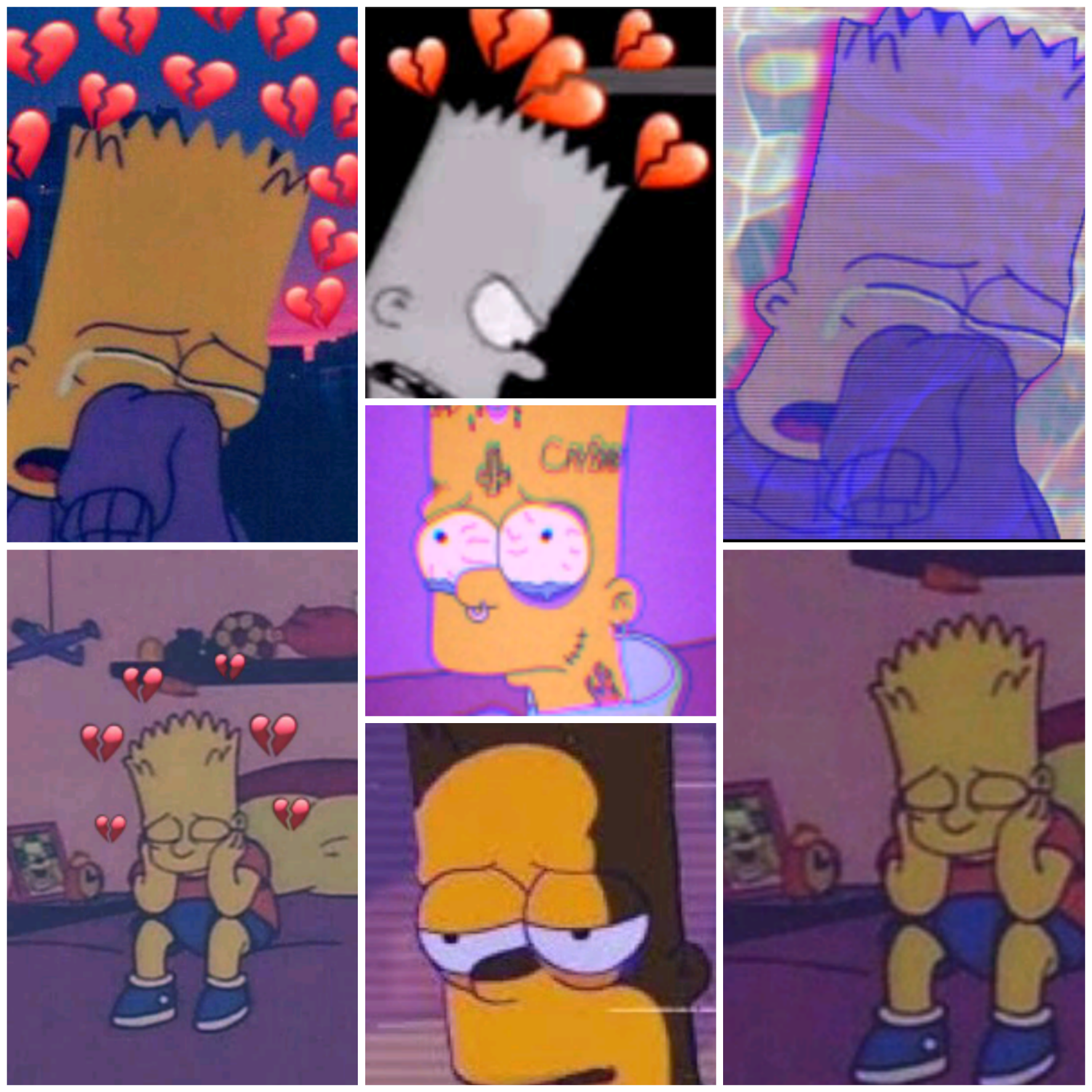 Bart Simpson sad 😩😭💗😓💔 - Image by dreathebaby