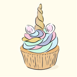 pastel unicorn unicorncake cute tumblr freetoedit