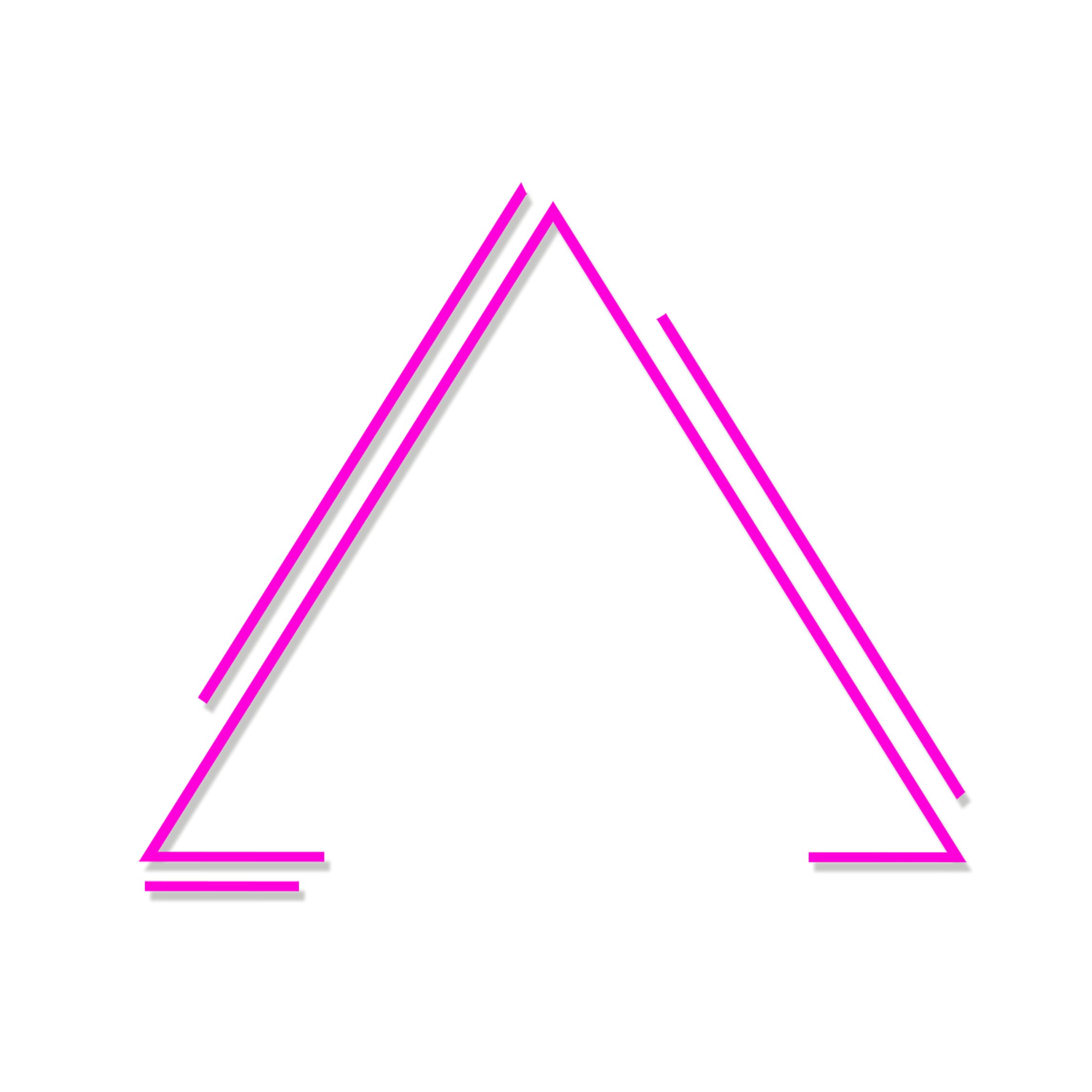 ftestickers triangles neon pink...