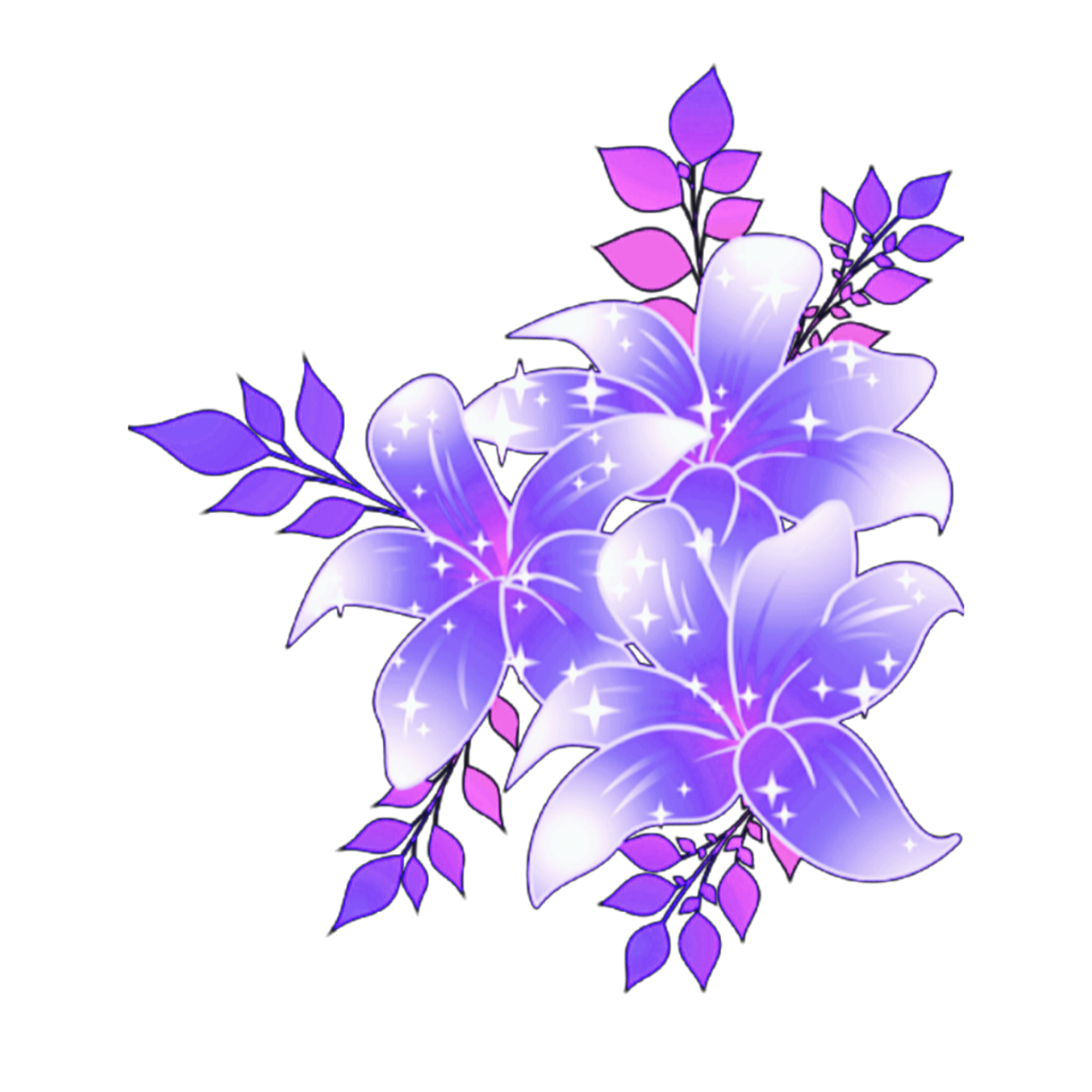 freetoedit ftestickers flowers purple sticker by @pann70