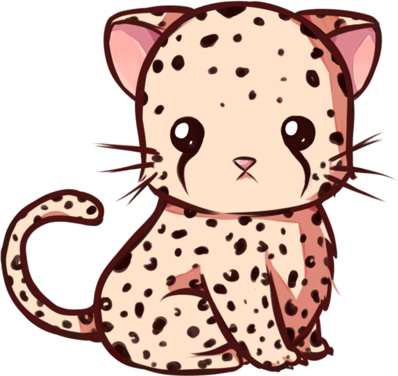 Kawaiicheetah Cheetah Kawaii By Berilarts