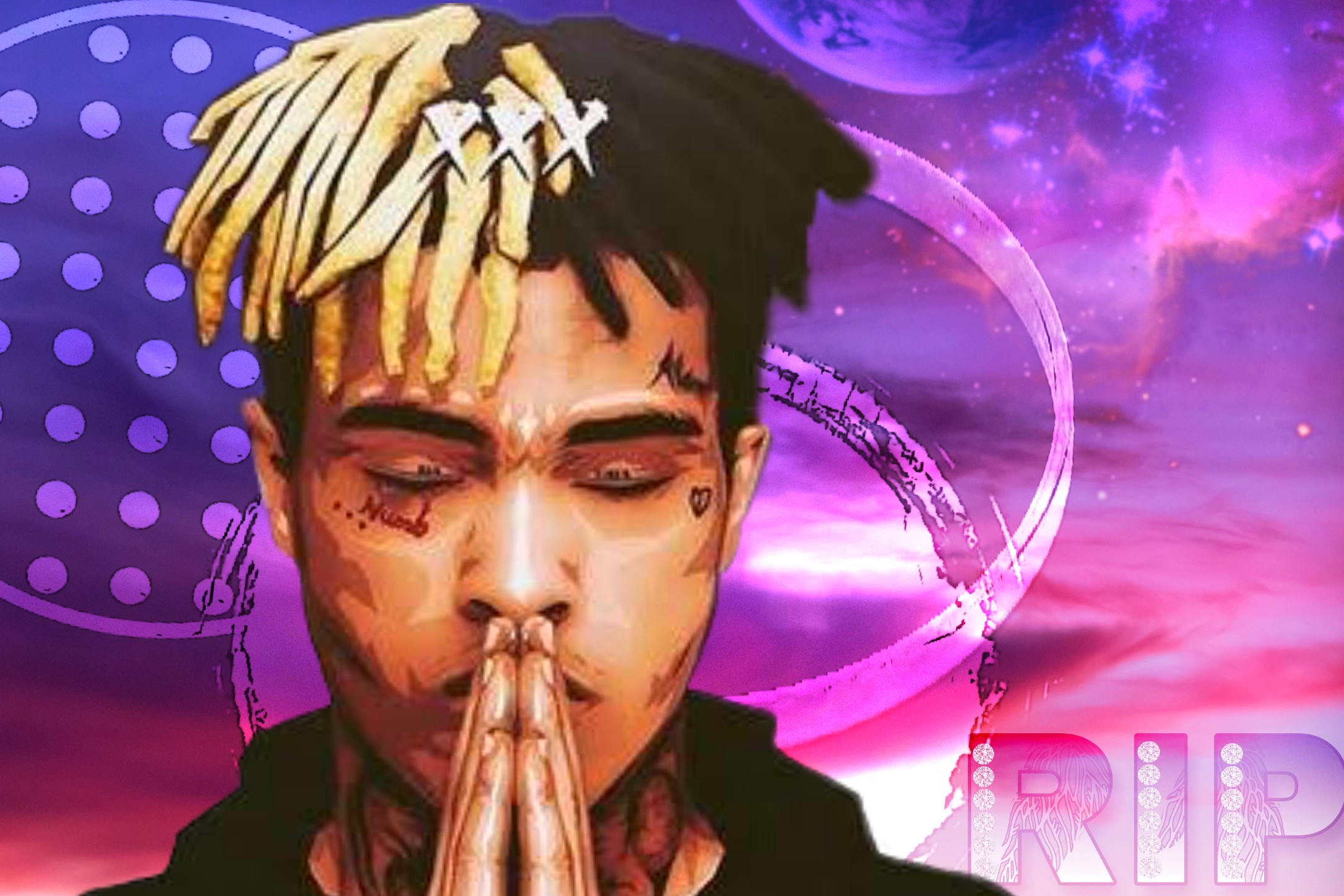 Xxxtentacion purple hair