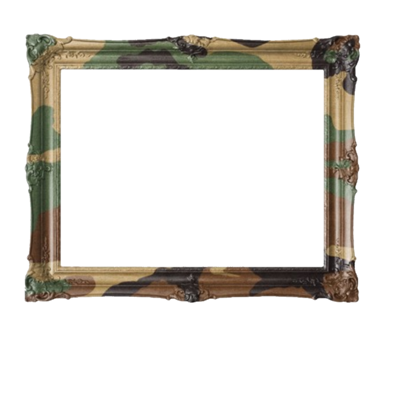 Военная рамка для фотошопа на прозрачном фоне