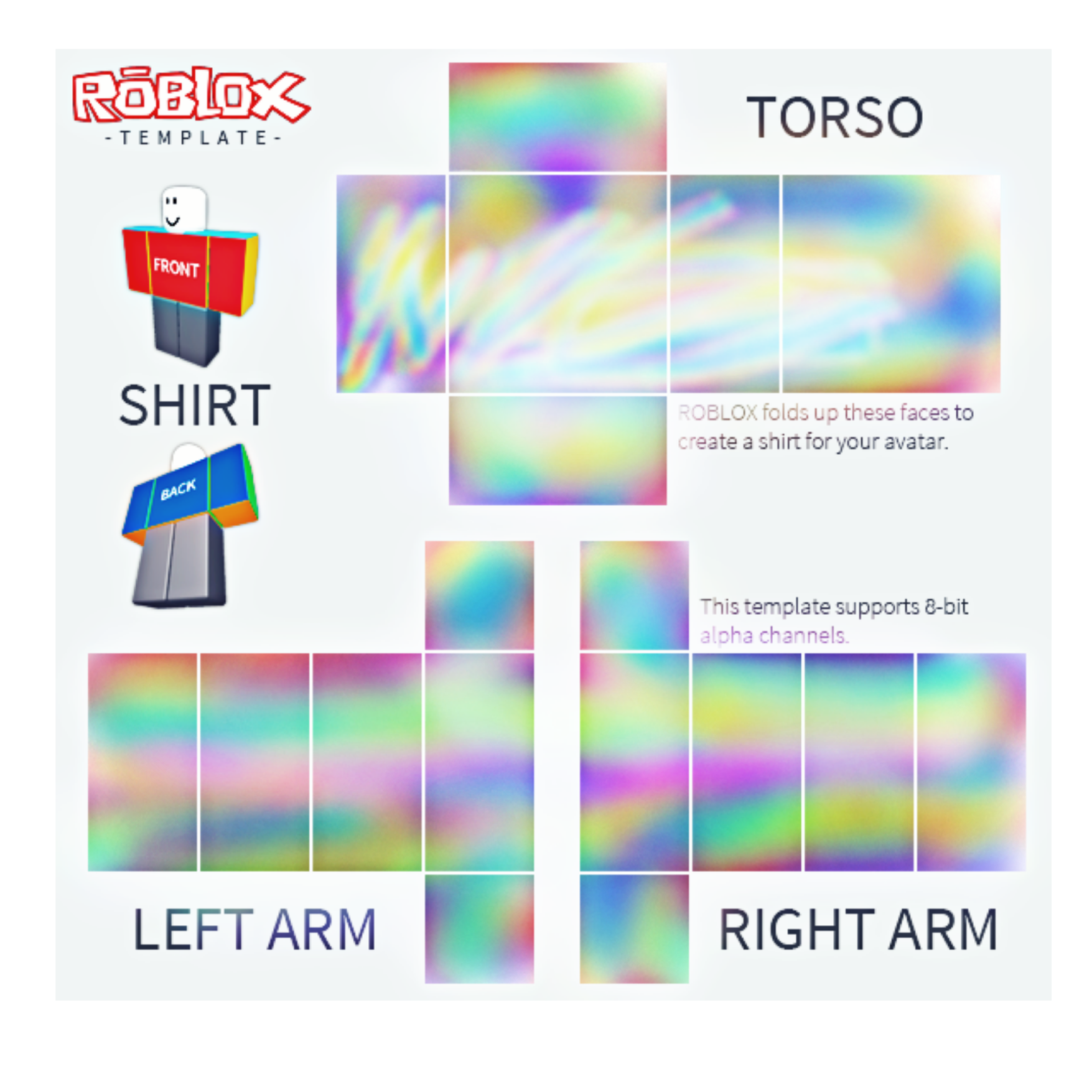 Roblox Shirt Sticker By Gachalilyunicorn - roblox left to right gradient decal