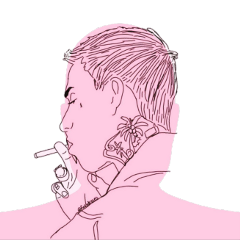 blackbear lil sadboy pink cigarro freetoedit