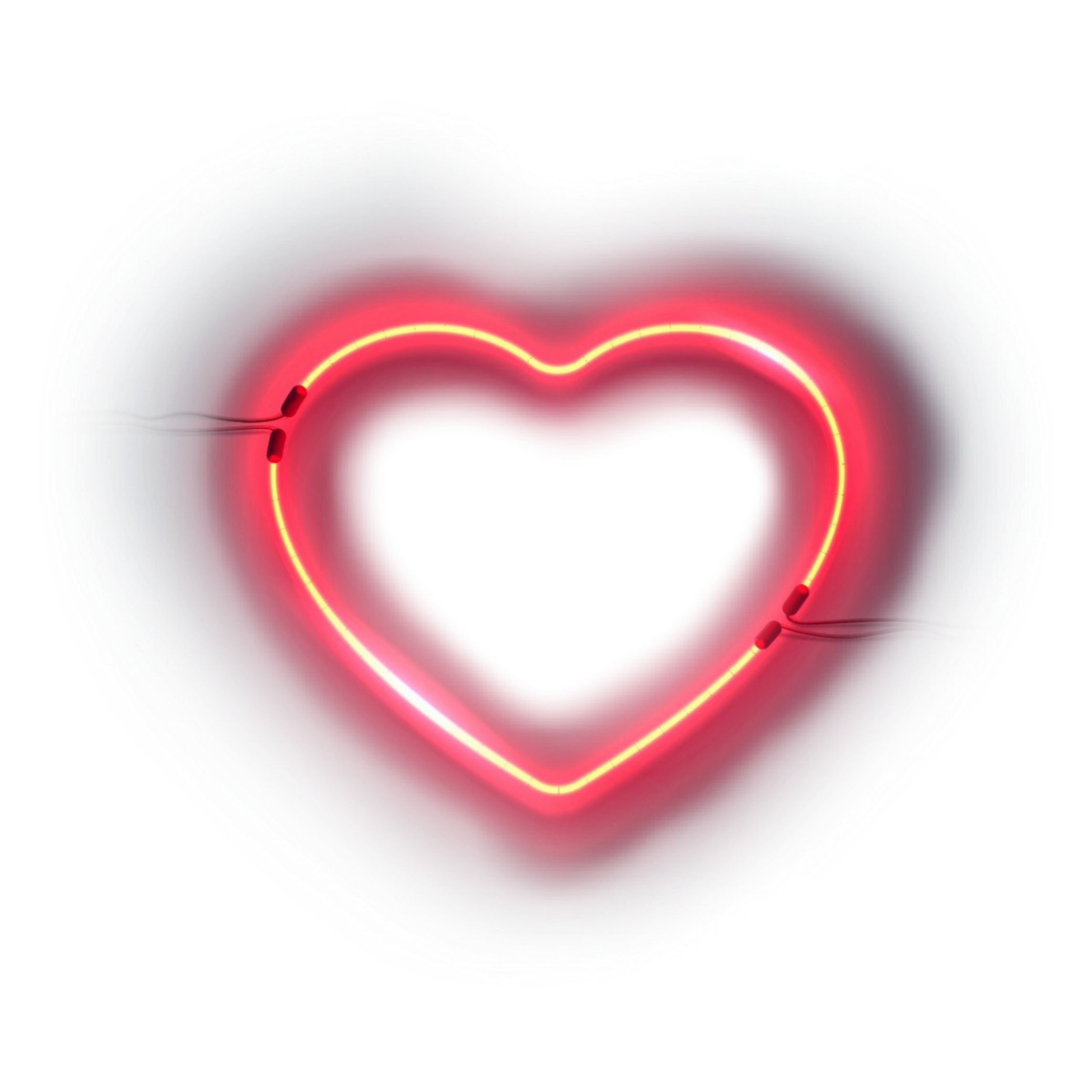 Neon Heart Png Png Image Collection