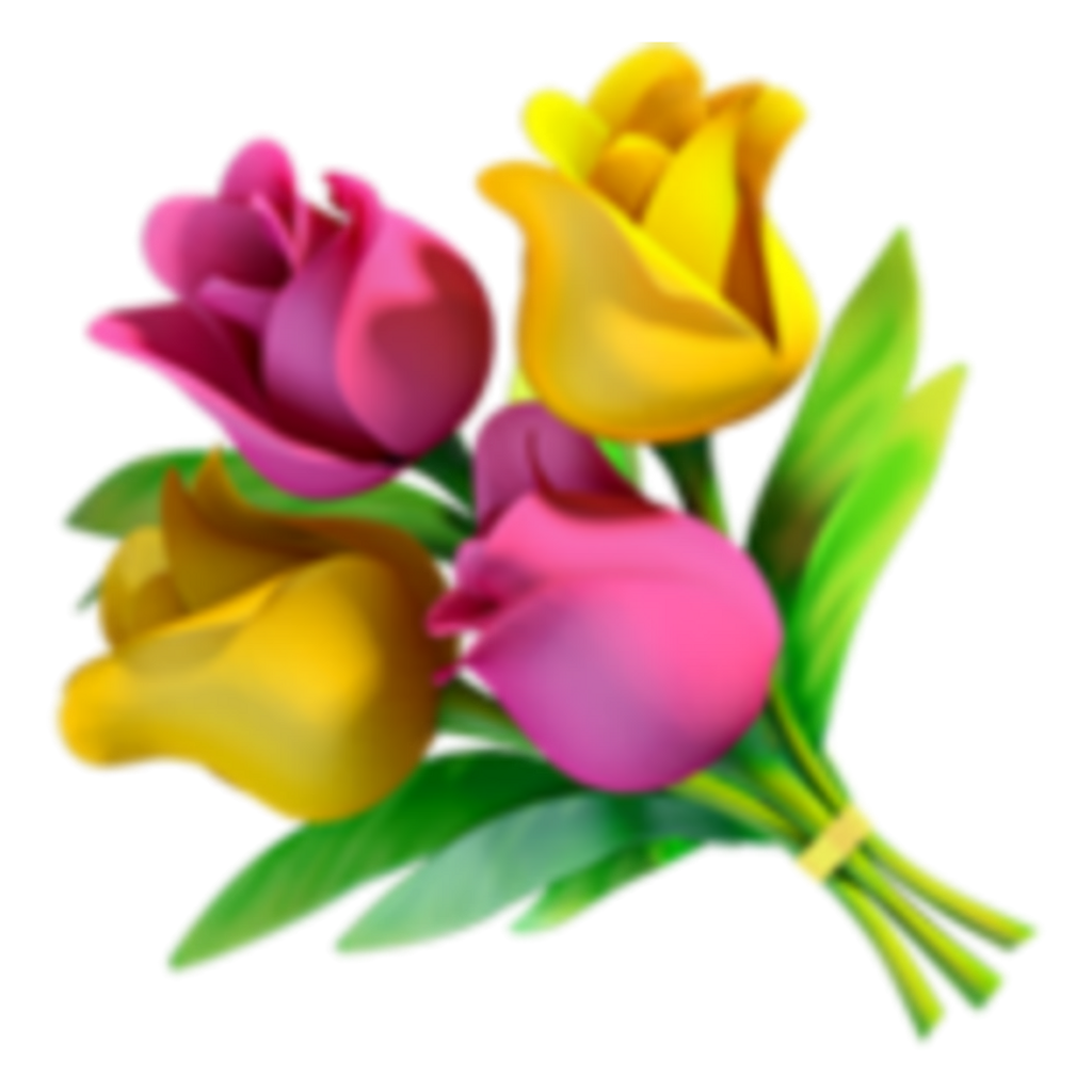  emoji  apple  fleur bouquet Sticker by 
