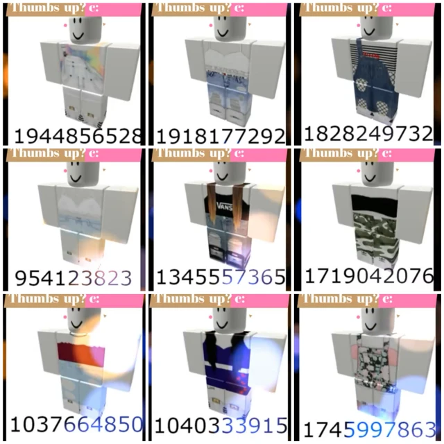 Roblox Roblox Pants Codes For Girls Image By Zara
