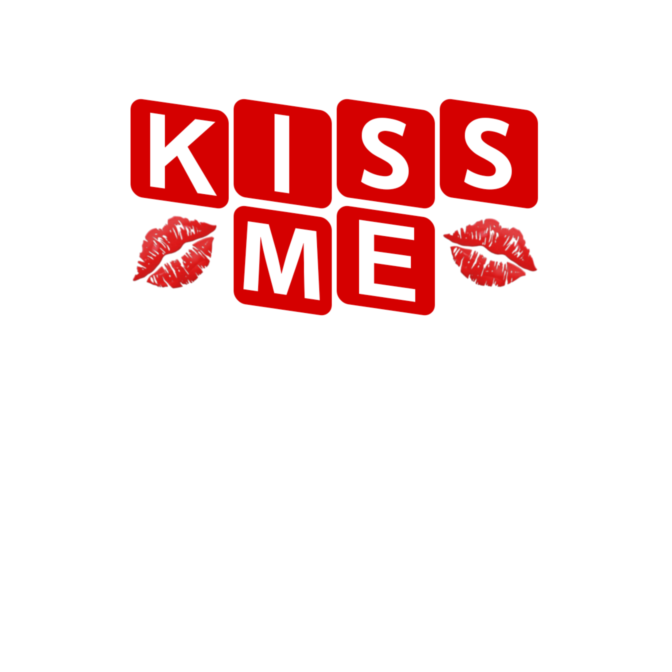 Mq Red Kissme Words Word Sticker By Qoutesforlife