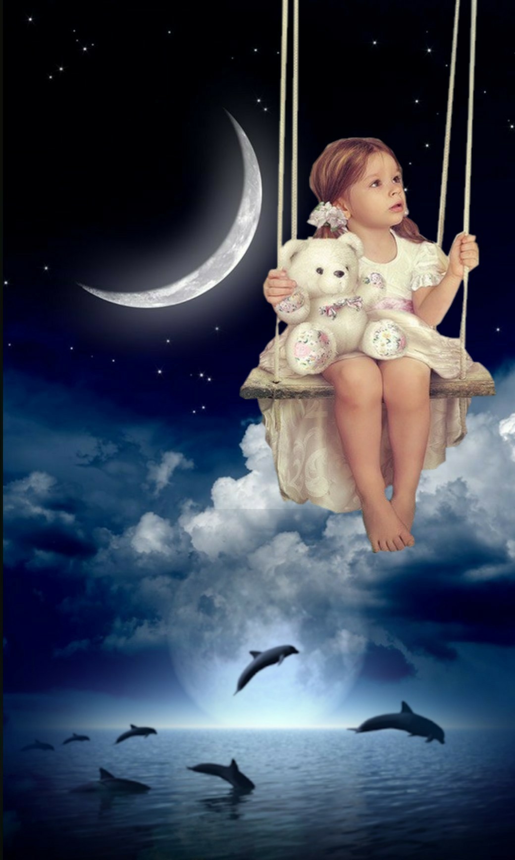 Rezultat slika za good night little girls