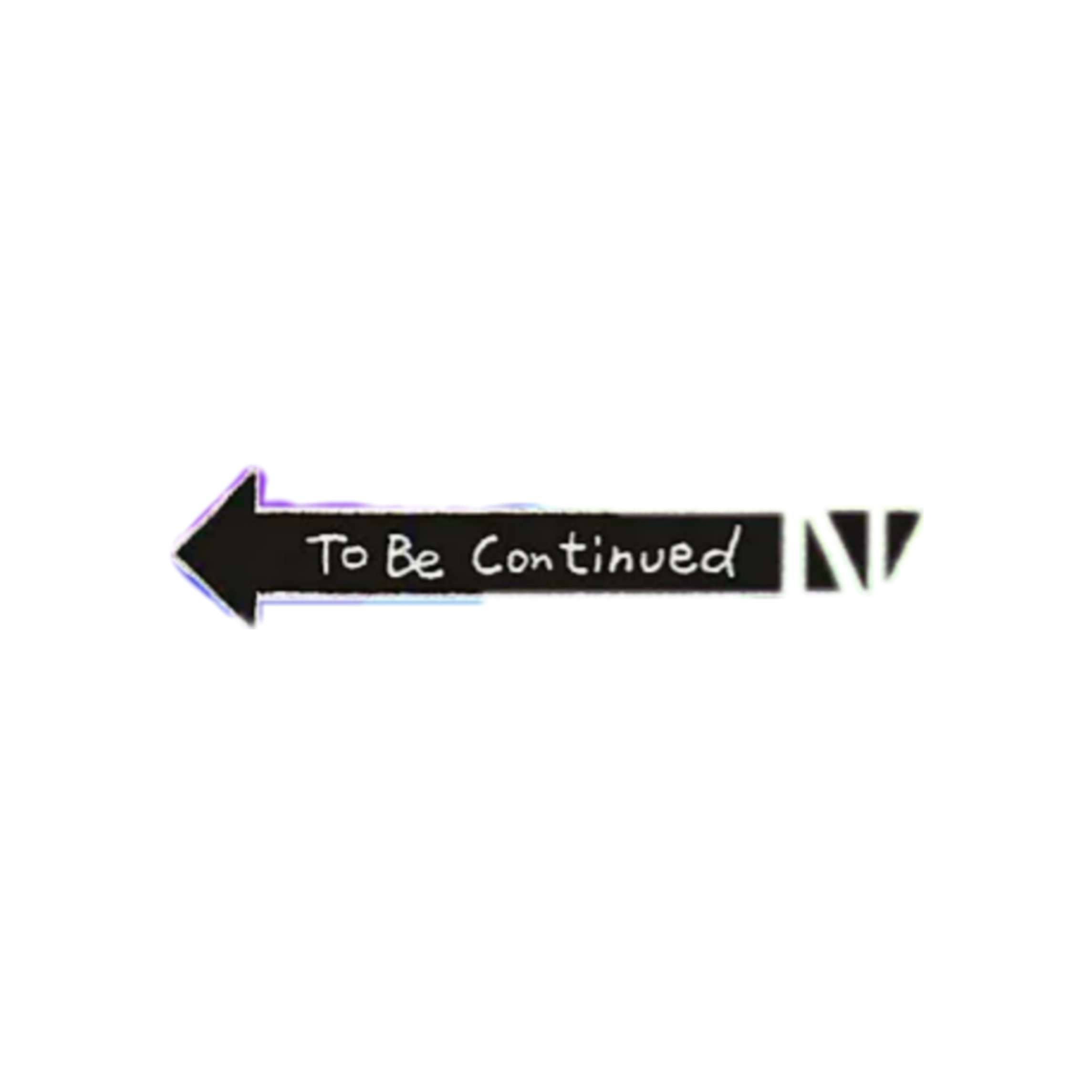 Meme To Be Continued Wow Sticker By 1le Animation