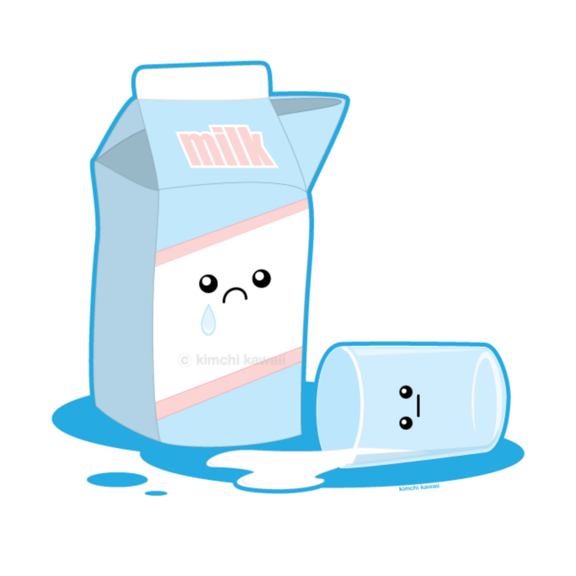Милые рисунки milk