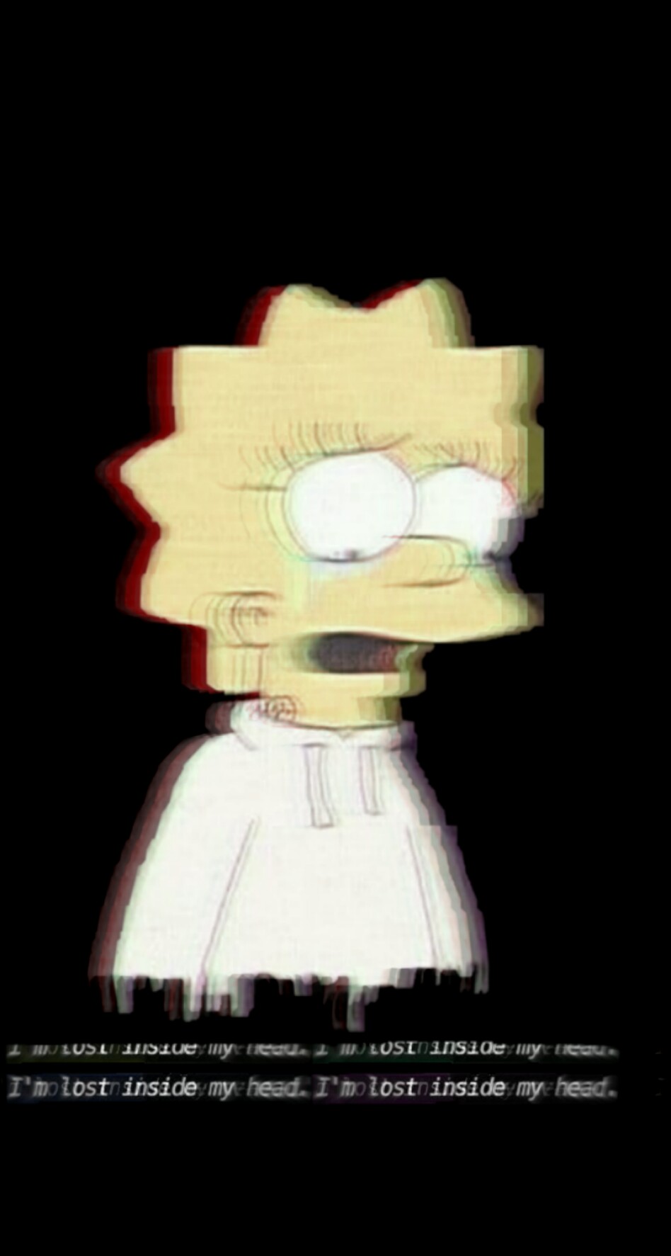 freetoedit simpsons background sad aesthetic grunge bad...