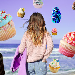 freetoedit cupcake surrealism cupcakeremix imagine