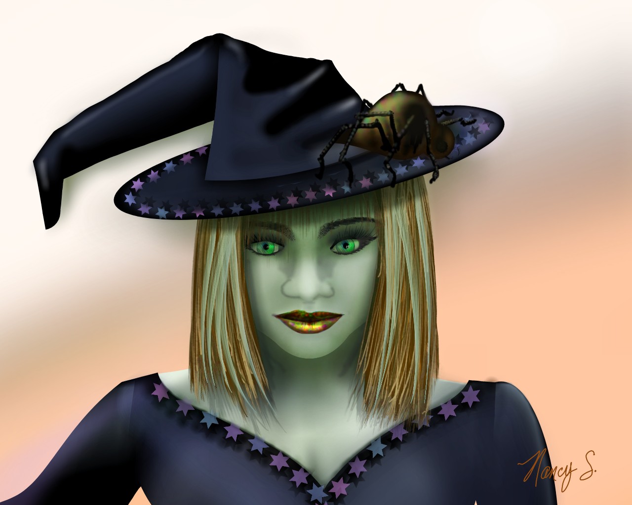 mydrawing witch spider hat I have to say for anyone... - 1280 x 1024 jpeg 144kB