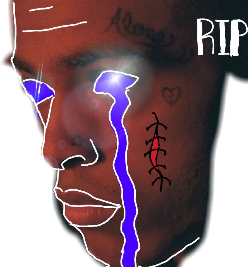 Rip Xxxtentacion Llj Freetoedit Rip Sticker By R10k