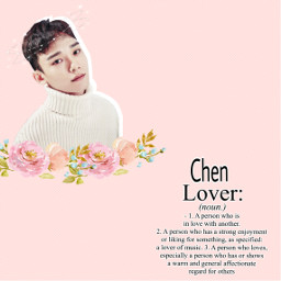freetoedit exo chen lover