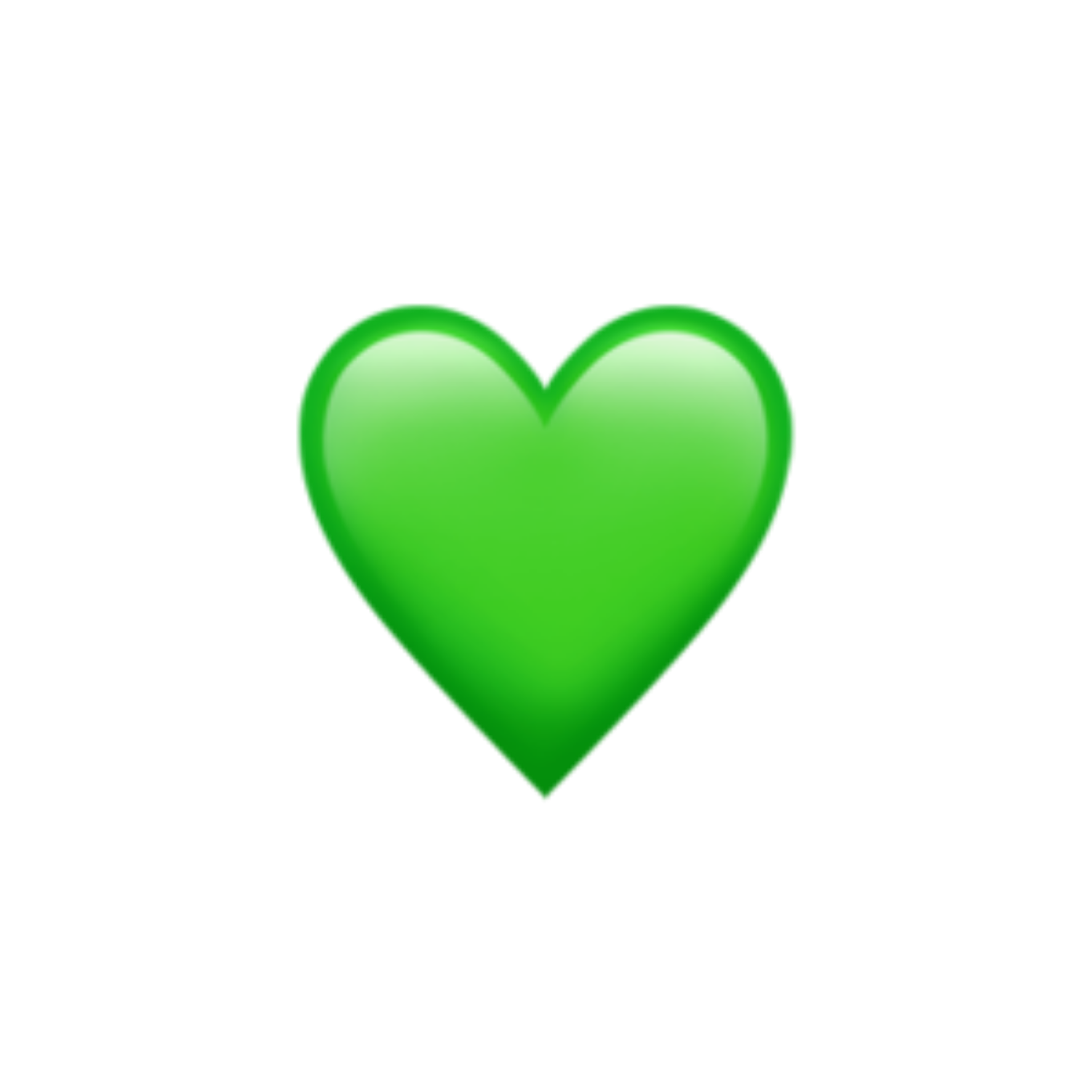 Green Emoji Love Emoticon Feeds Sticker By Enquiesoft 6122