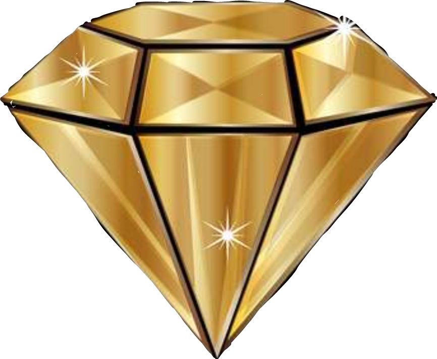 diamond gold million money sticker by @josesilva779