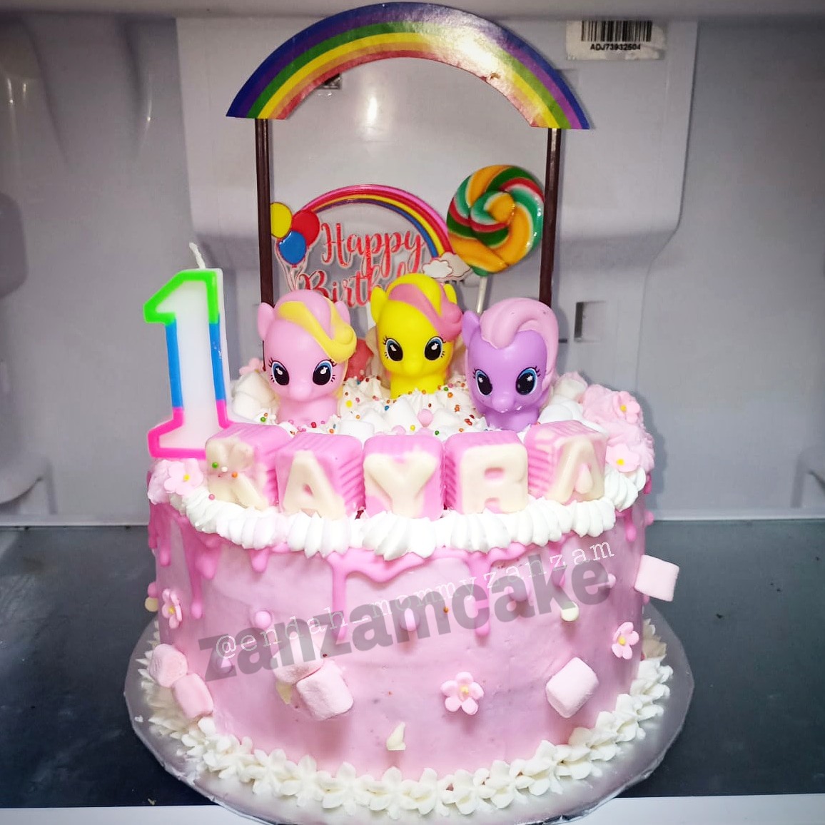 Kue Little Pony Yang Lucu Cake Birthdaycake Littlepony