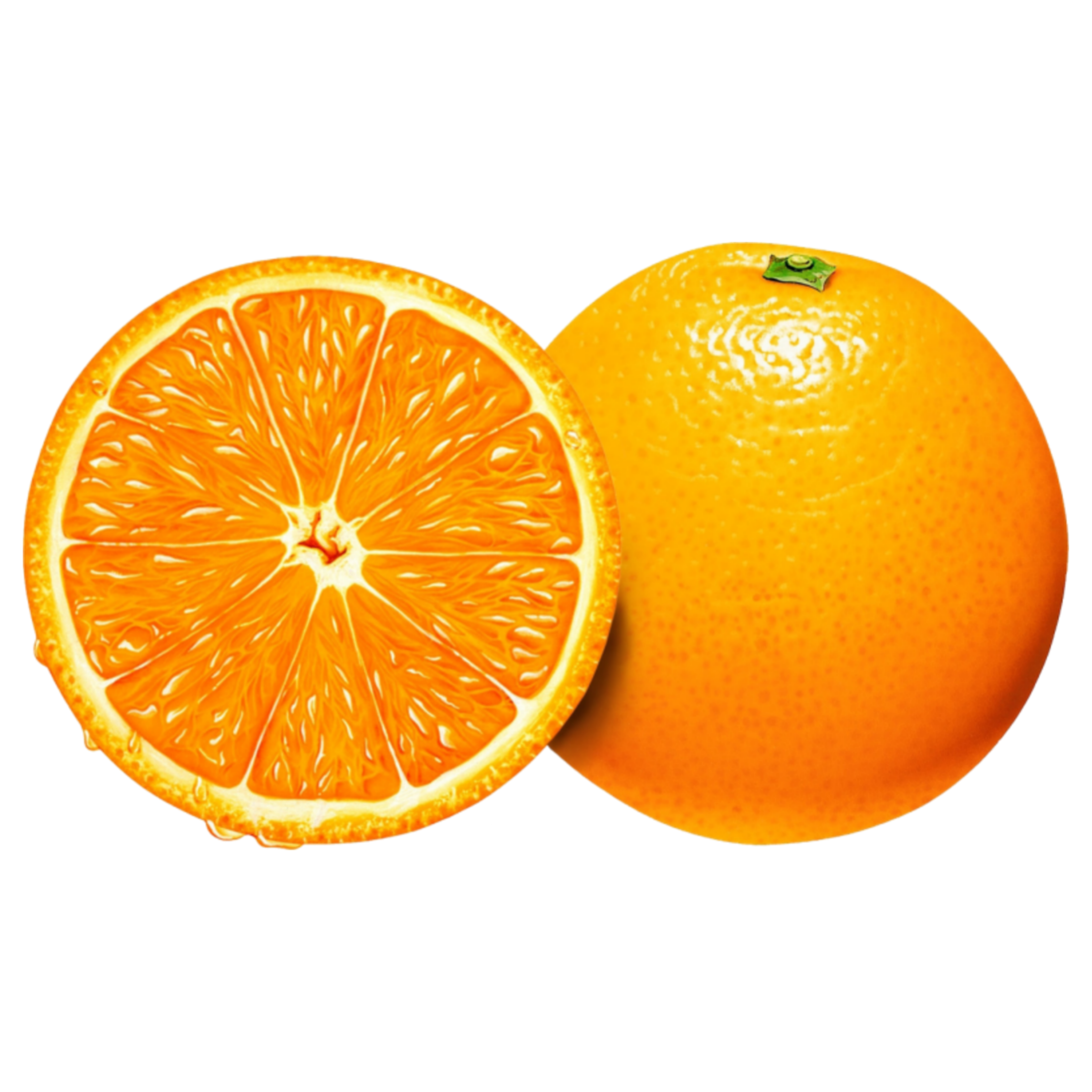 Апельсины картинка на прозрачном