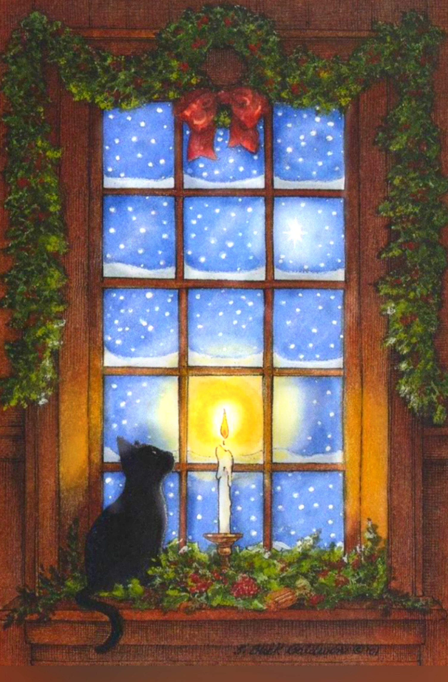 Зимнее окно рисунок. Сказочное окно. Окошко сказочное. Зимнее окно. Рождество за окном.