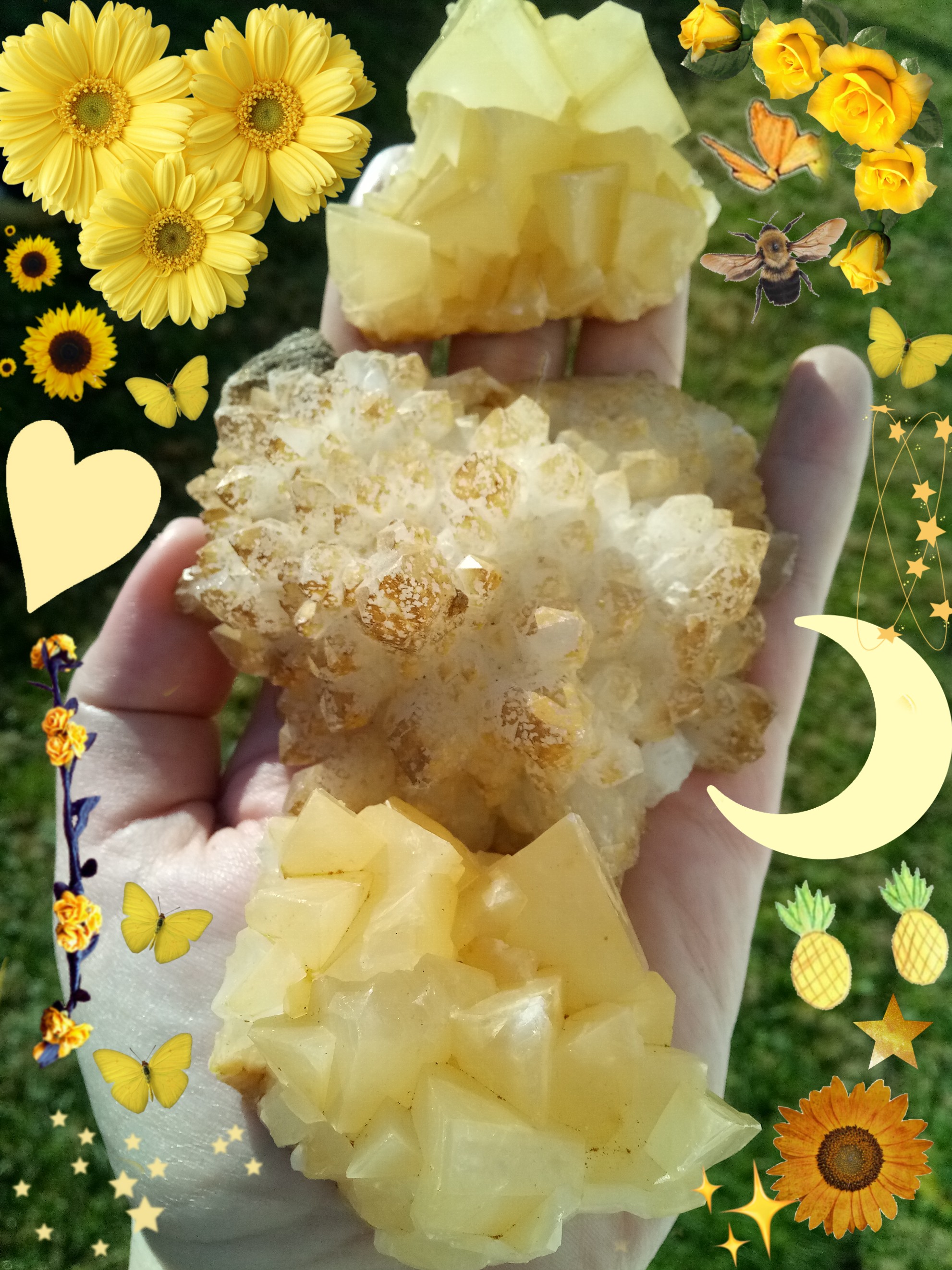 Yellow Crystal Aesthetic Image By Jazz