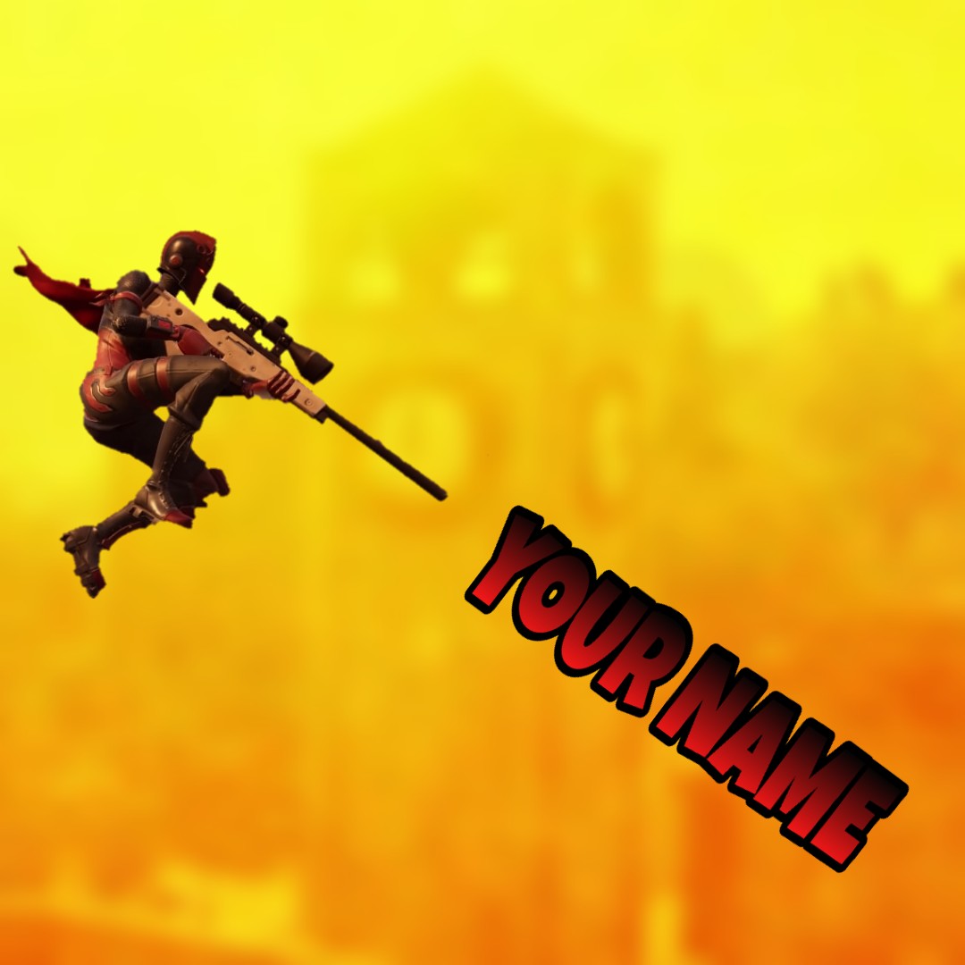 I can make alot of fortnite logos, banners, profile pic...