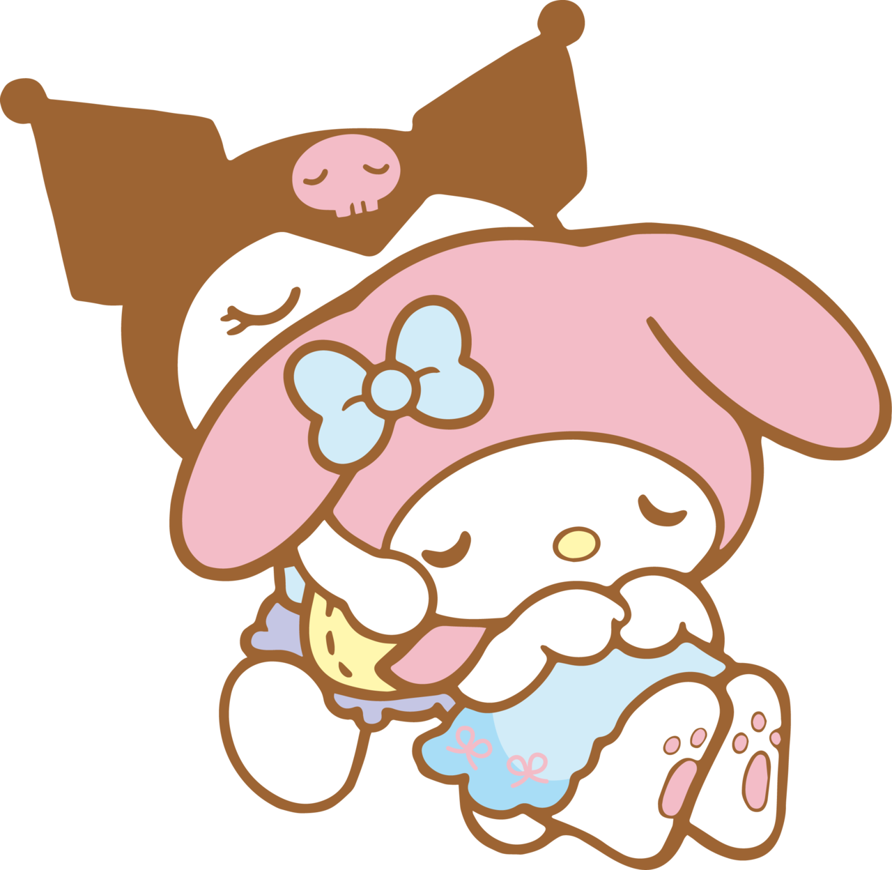 This visual is about sanrio cute mymelody kuromi freetoedit #sanrio #cute #...