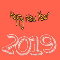 freetoedit happy new year 2019