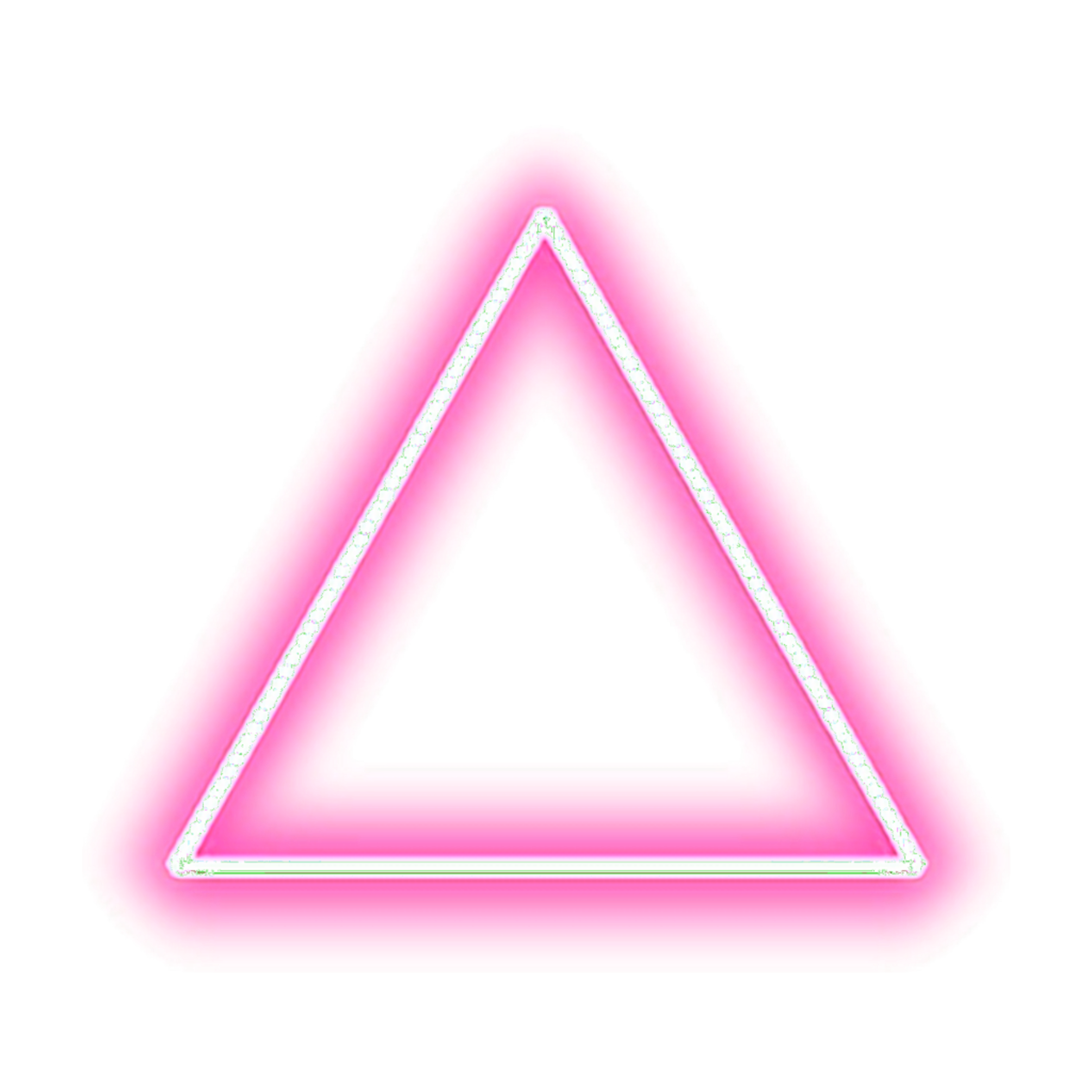 Ftestickers Triangle Luminous Glowing Sticker By Pann70 2557