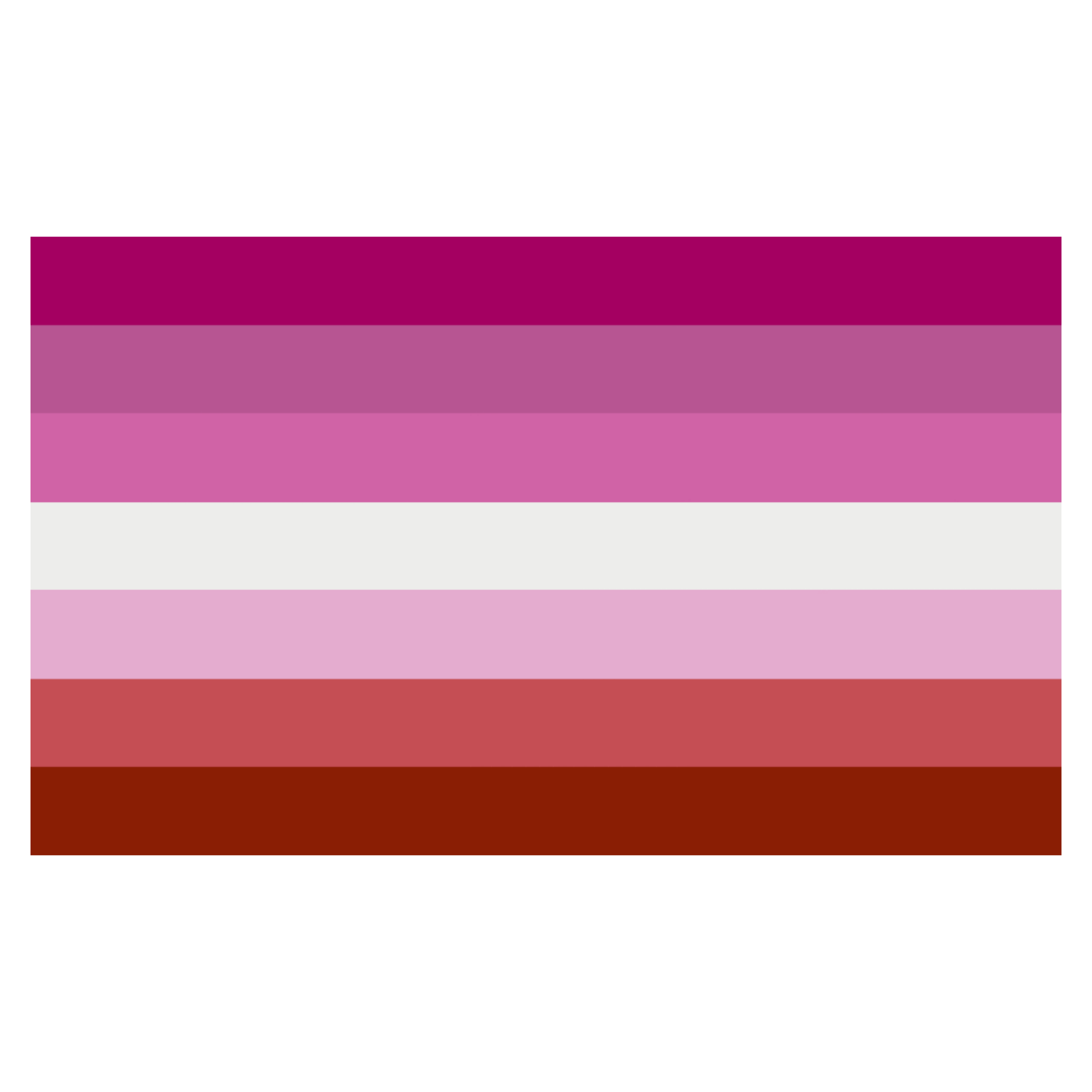 Lgbt Lesbian Flag Pride Aesthetic Sticker By Khaotictrash