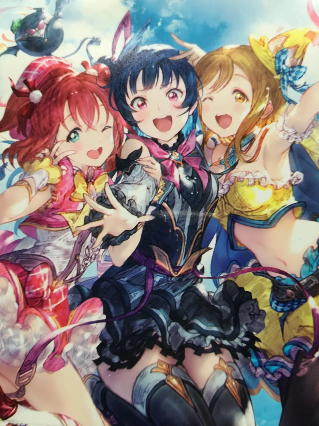 Aqours 1年生 黒澤ルビィ 国木田花丸 津島善子 グラブル Image By まる Aqours 1年生 黒澤ルビィ 国木田花丸 津島善子 グラブル Image By まる