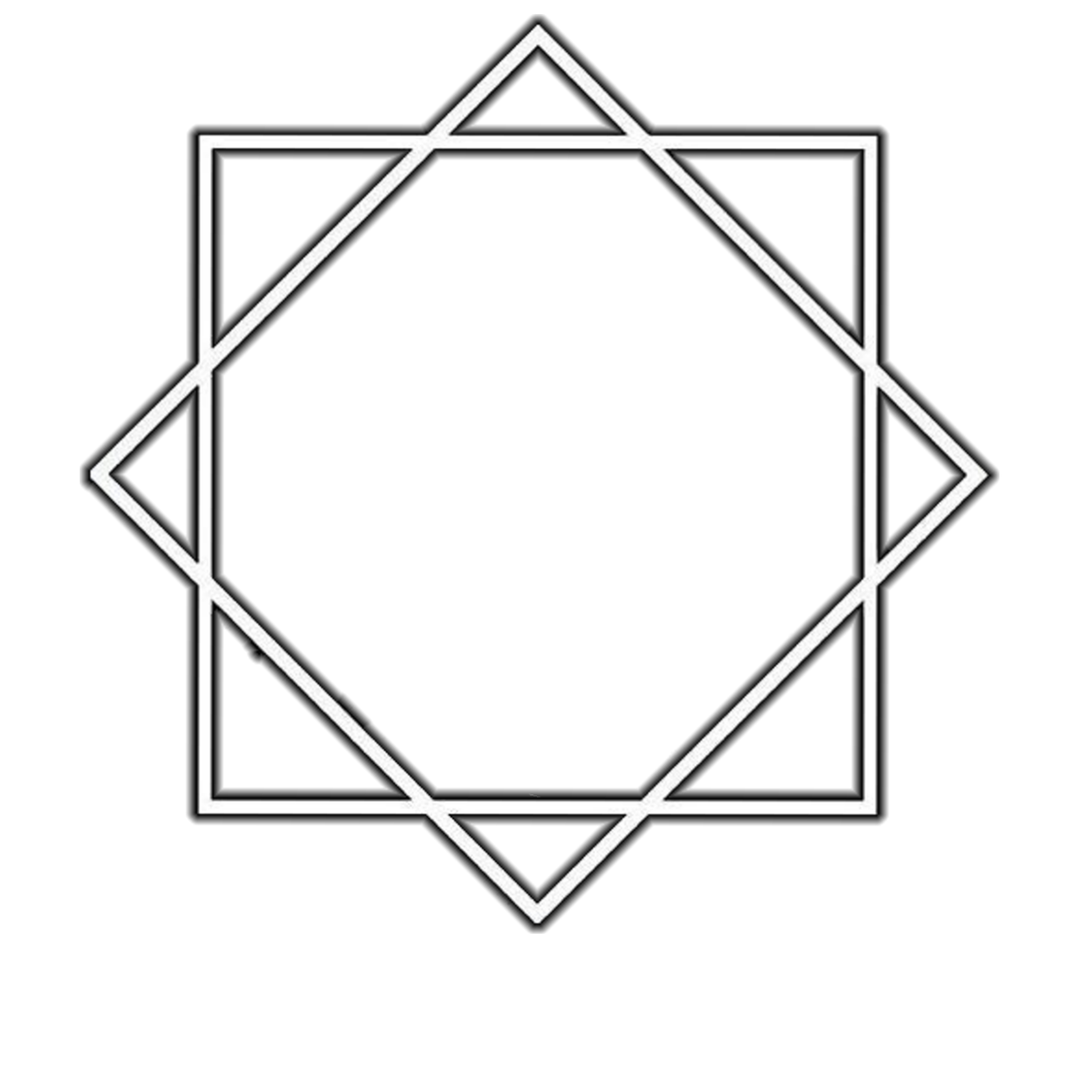 Ромб в квадрате символ