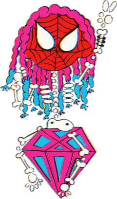 spiderman spidersona spidergirl zanoskull spiderbabe freetoedit
