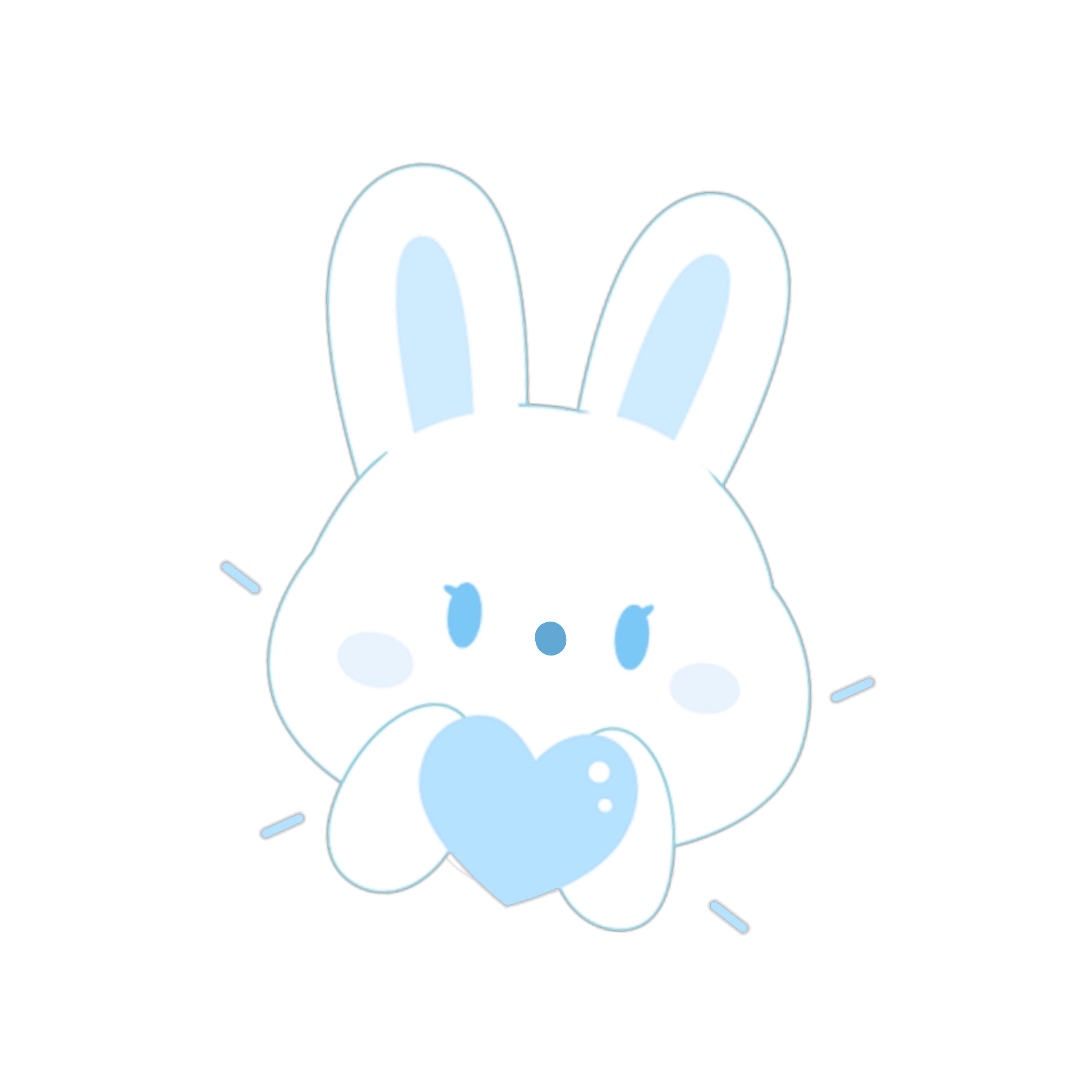 bunny-freetoedit-bunny-sticker-by-pjmcore