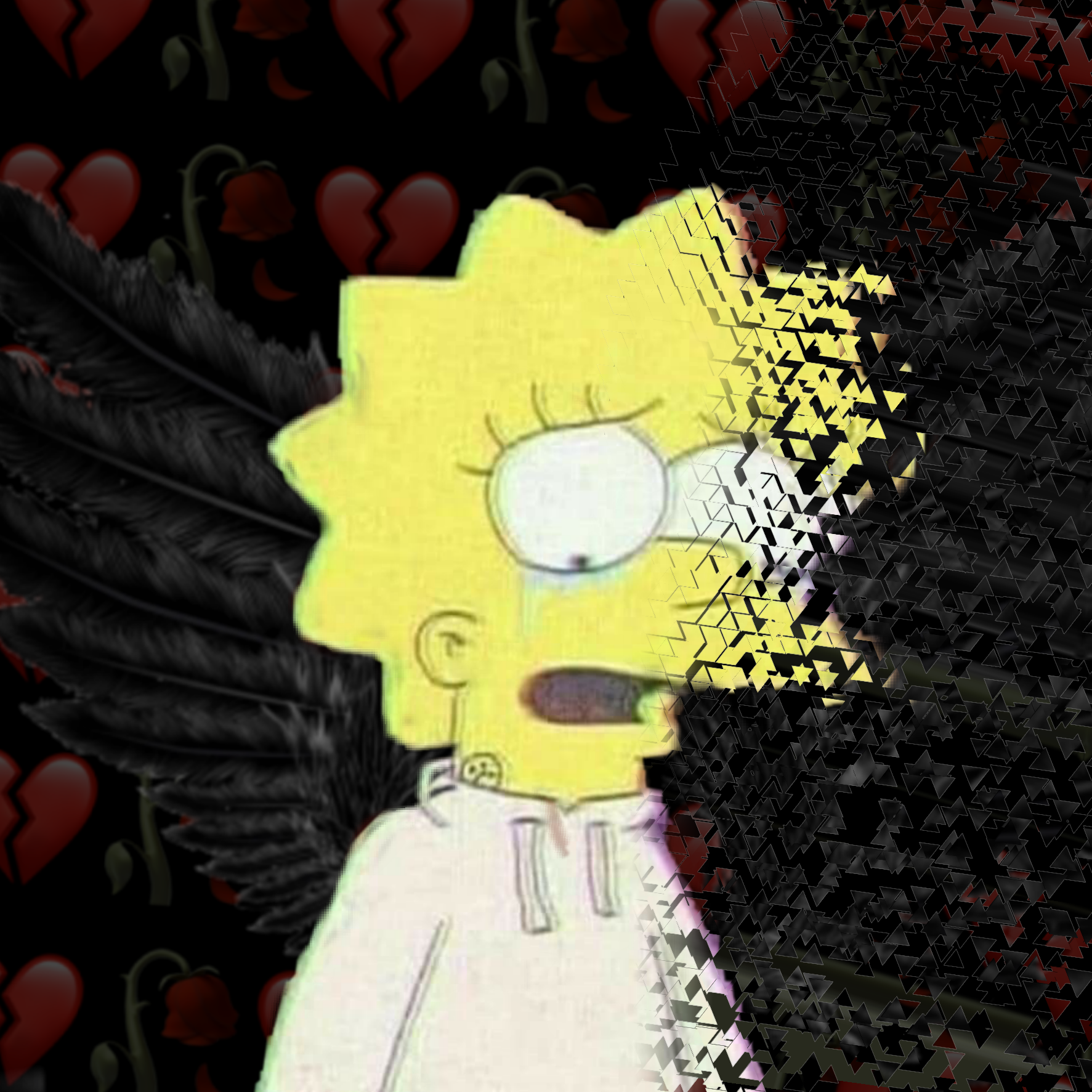 Lisa Simpson Simpsons Sad - Image by emilyzeleznjak
