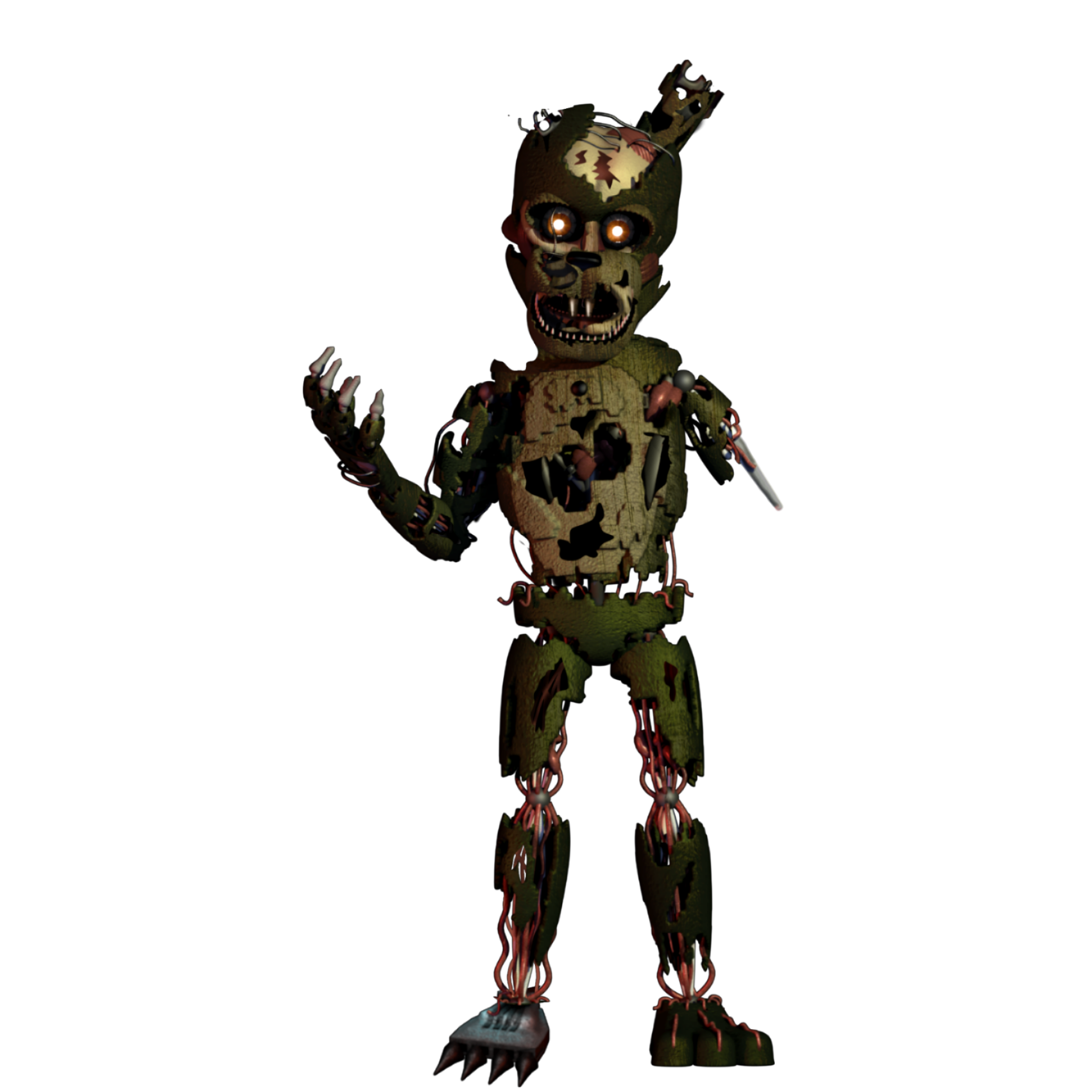 nightmarescraptrap scraptrap afton sticker by @saltyman_