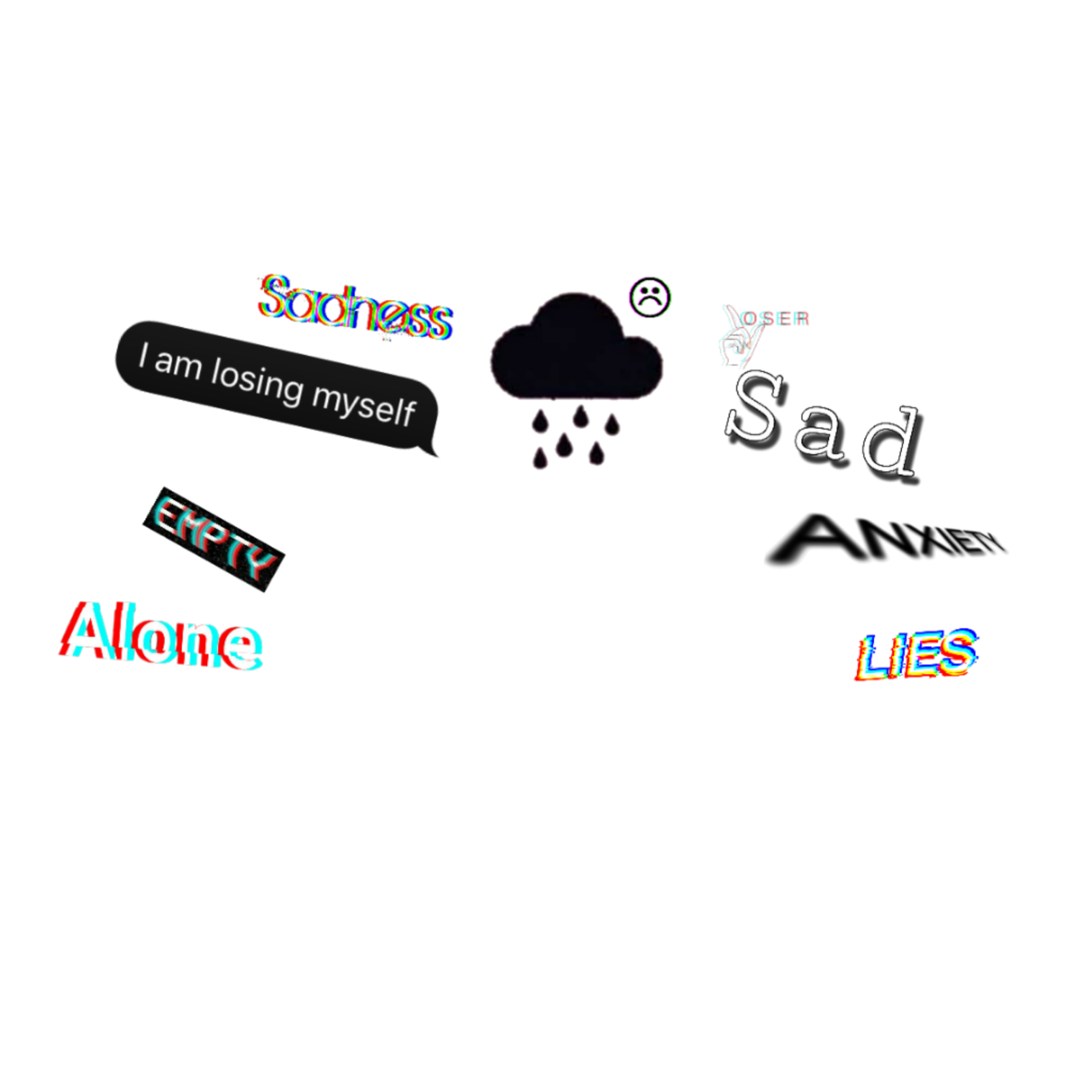 Sad Sadboy Sadlife Sadness Sadgirl Sticker By Vloggerii15 1552