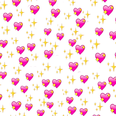 emoji hearts stars preset overlay freetoedit