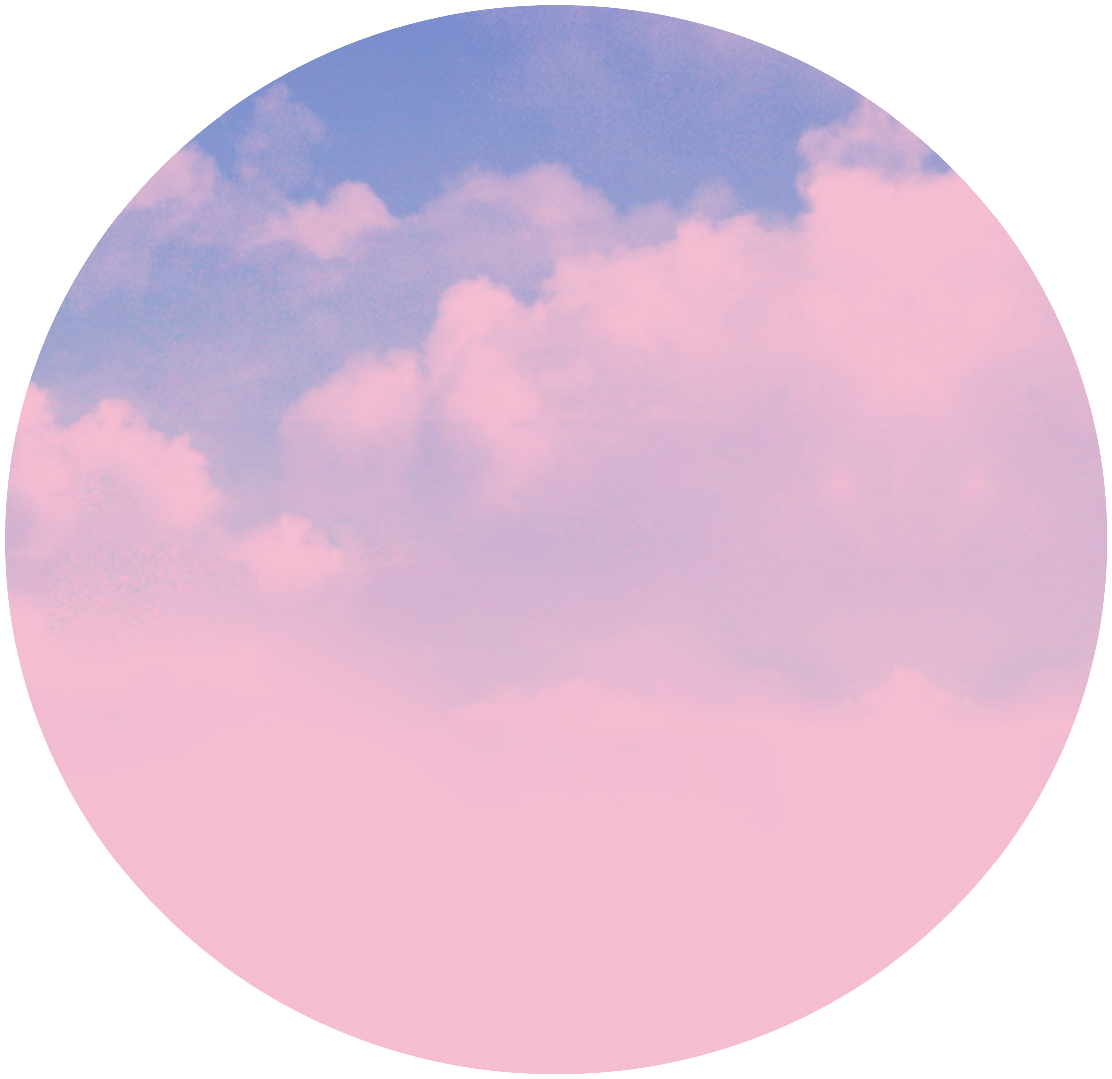 background sky nubes cielo pink circle circulo fondo... - 2229 x 2163 png 1298kB