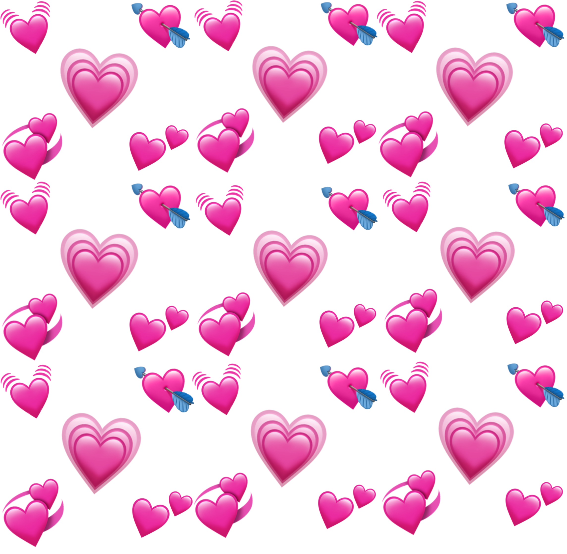 Emoji Emojis Iphoneemoji Sticker Pink Heart Hearts Pink