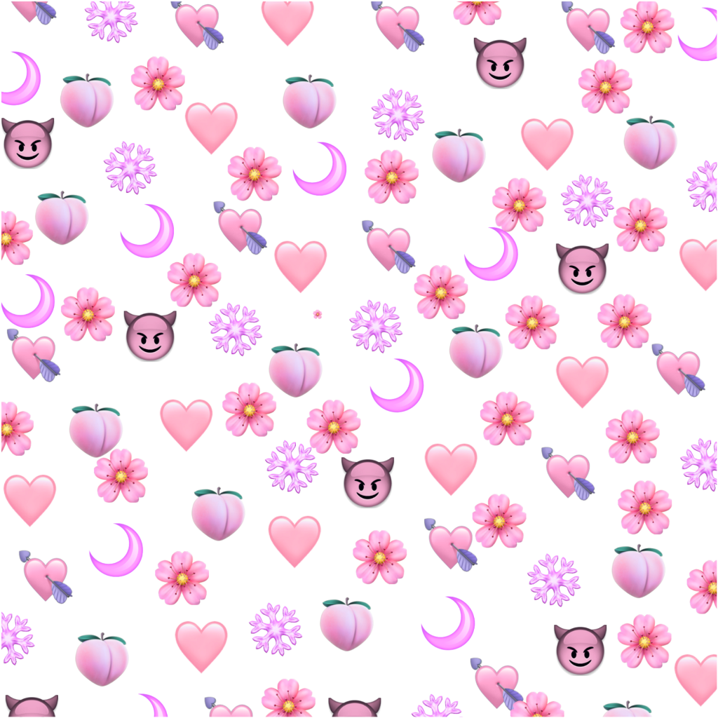 heart love iphone emoji background hearts pink...