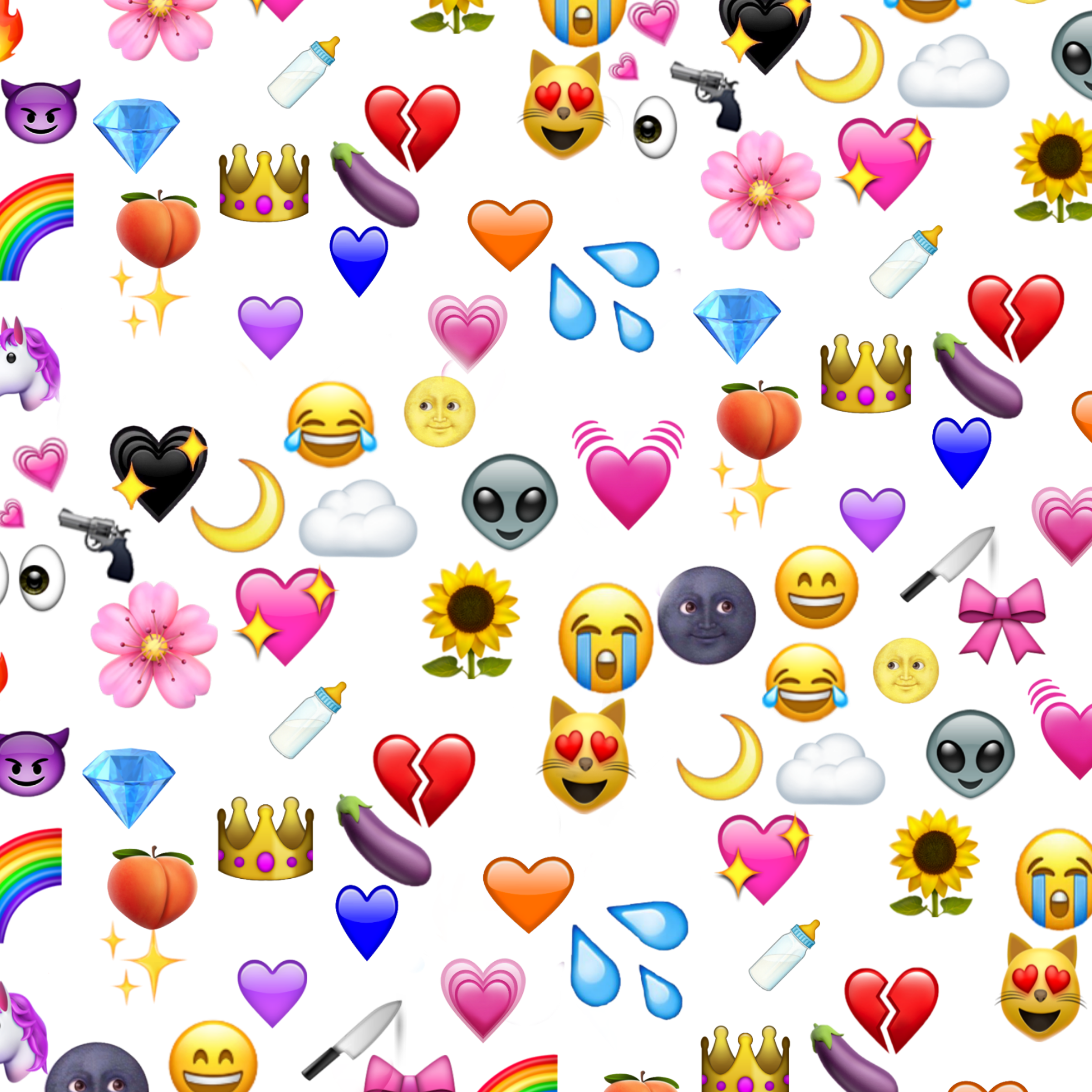 Heart Emoji Wallpaper