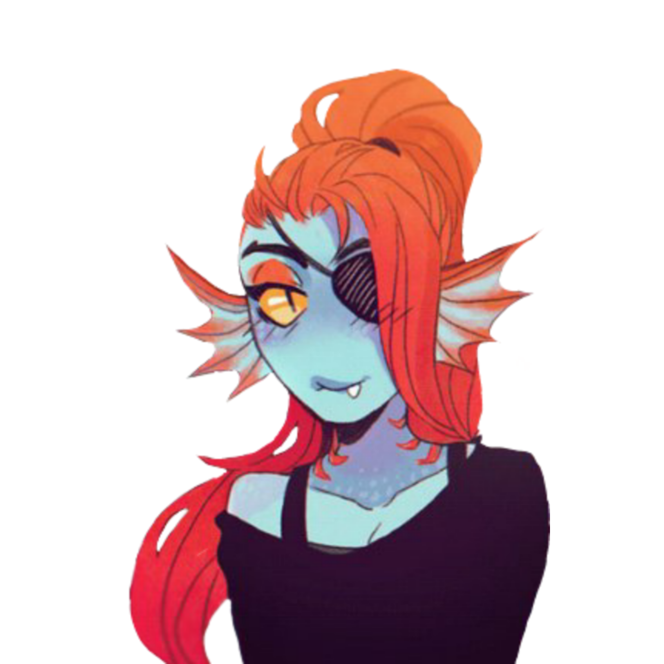 This visual is about undyne fish cute undertale undyneundertale freetoedit ...
