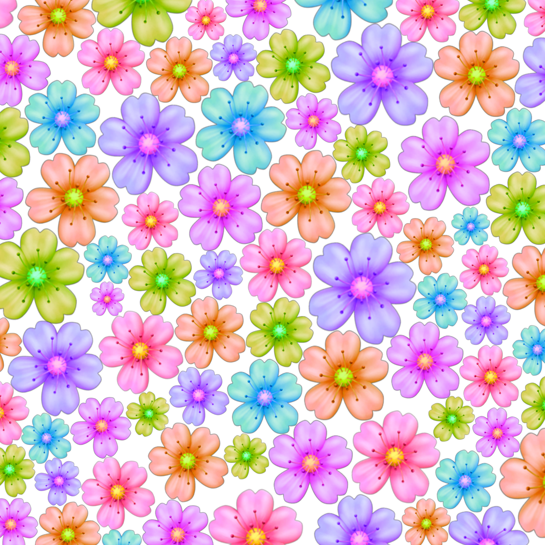 emoji background flower fondo flor flores corona crown... - 1772 x 1772 png 4722kB