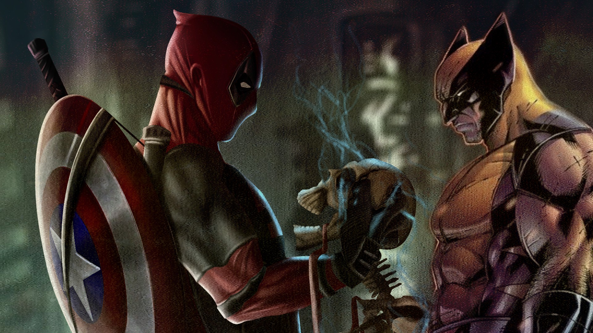 Wolverine Vs Deadpool Marvel Superhero Deadpool Wolveri