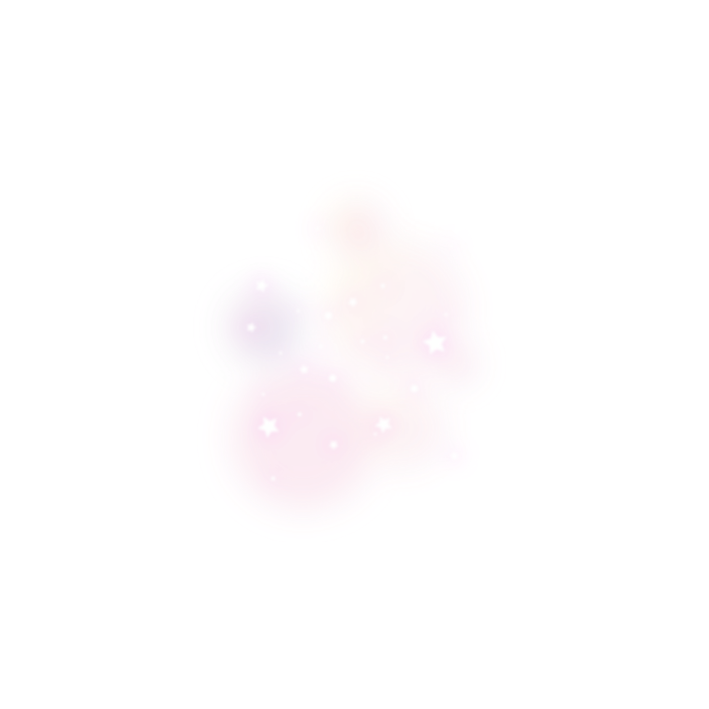 stars blush hair brush soft freetoedit sticker by pjmcore