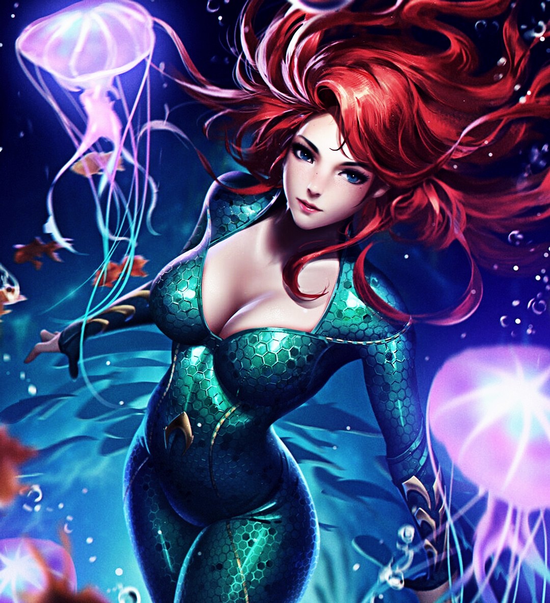 mera aquaman fanart nitido 291094869004201 by @joseglez95.